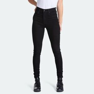 Levi 720 High Rise Super Skinny Black - Size 25